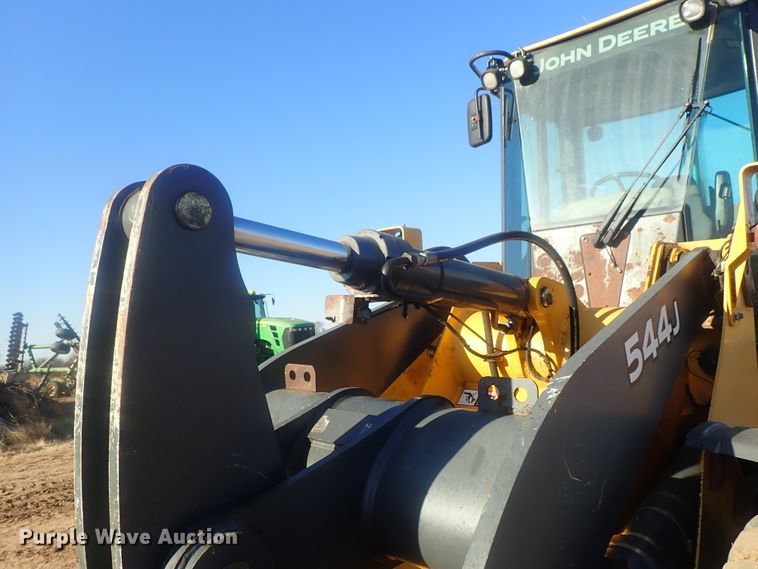 image for item DI7294 2007 John Deere 544J  wheel loader