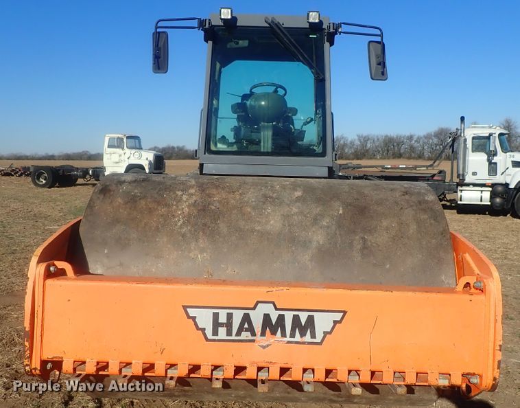 image for item DI7353 2008 Hamm 3412  vibratory single drum roller