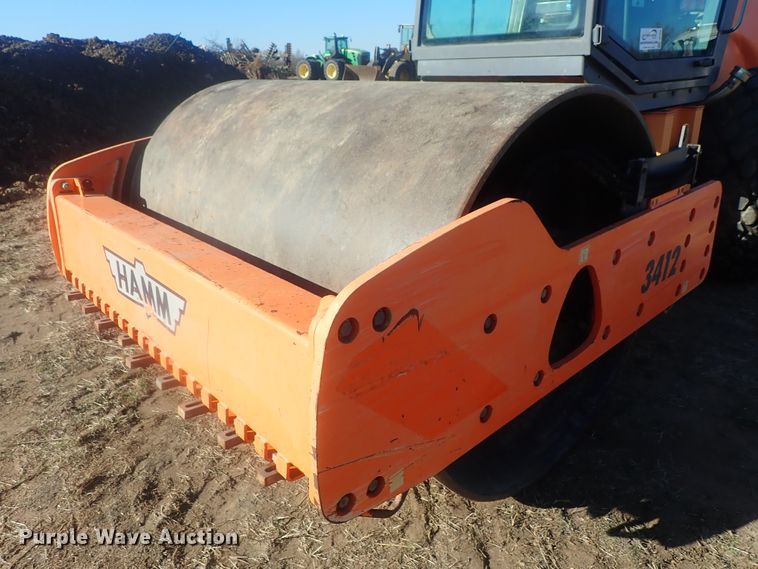 image for item DI7353 2008 Hamm 3412  vibratory single drum roller
