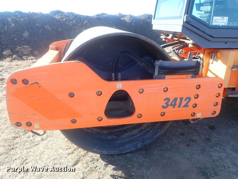 image for item DI7353 2008 Hamm 3412  vibratory single drum roller