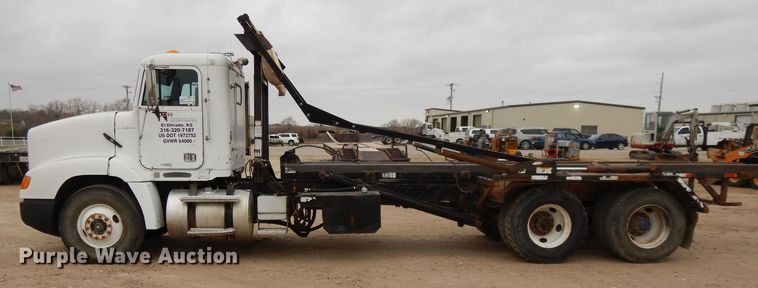 image for item DI8008 1993 Freightliner FLD  roll-off container truck