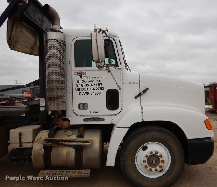 image for item DI8008 1993 Freightliner FLD  roll-off container truck