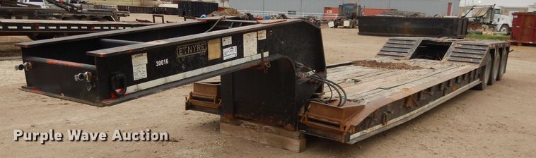 image for item DI8009 1992 Etnyre lowboy equipment trailer