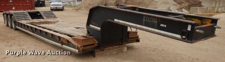 image for item DI8009 1992 Etnyre lowboy equipment trailer
