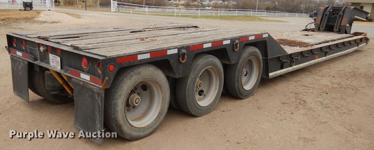 image for item DI8009 1992 Etnyre lowboy equipment trailer