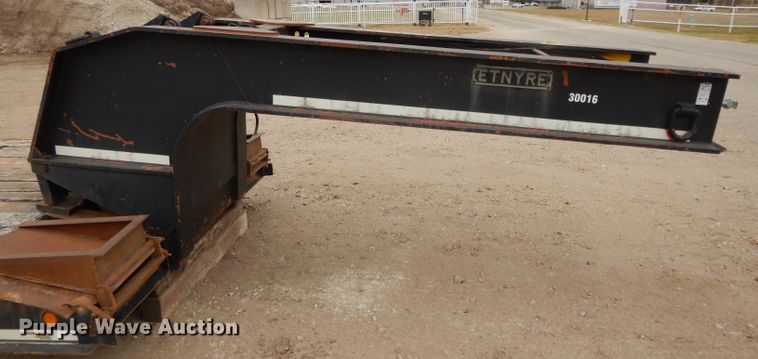 image for item DI8009 1992 Etnyre lowboy equipment trailer