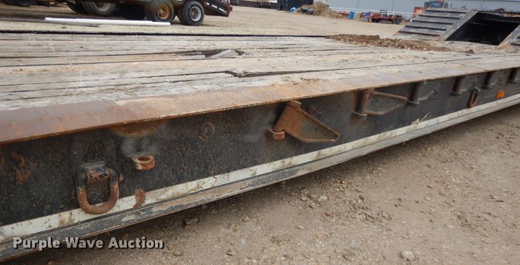 image for item DI8009 1992 Etnyre lowboy equipment trailer