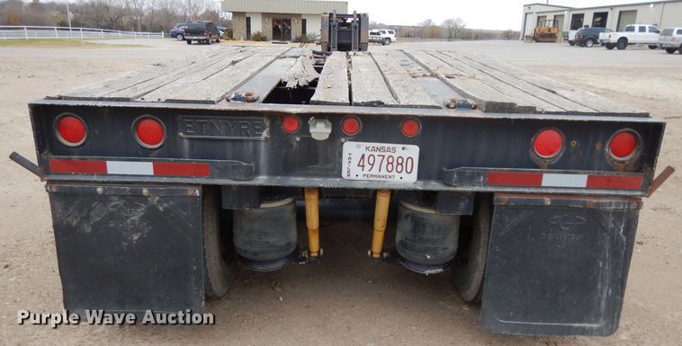 image for item DI8009 1992 Etnyre lowboy equipment trailer