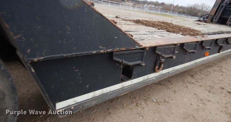 image for item DI8009 1992 Etnyre lowboy equipment trailer