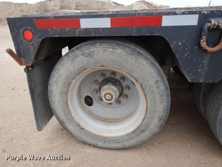 image for item DI8009 1992 Etnyre lowboy equipment trailer