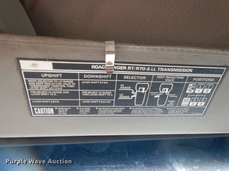 image for item DI8010 1999 Sterling Acterra  roll-off container truck