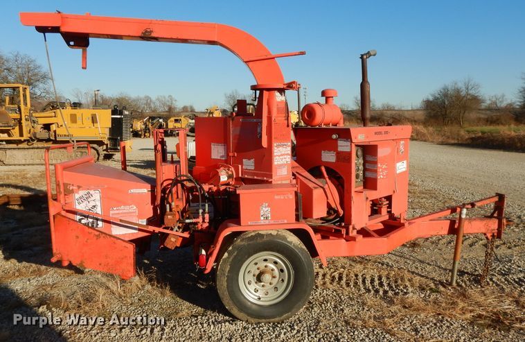 image for item DI8100 Brush Bandit 200+ wood chipper