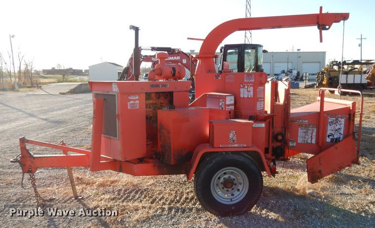 image for item DI8100 Brush Bandit 200+ wood chipper