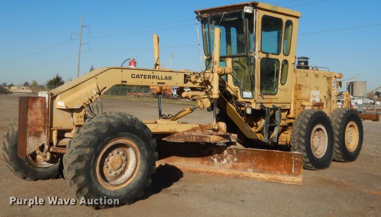 image for item DJ2077 1980 Caterpillar 140G  motor grader