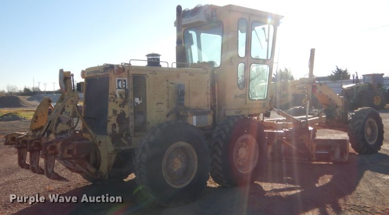 image for item DJ2077 1980 Caterpillar 140G  motor grader