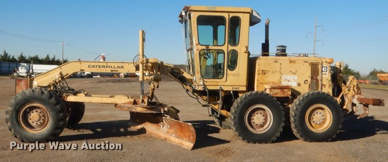 image for item DJ2077 1980 Caterpillar 140G  motor grader