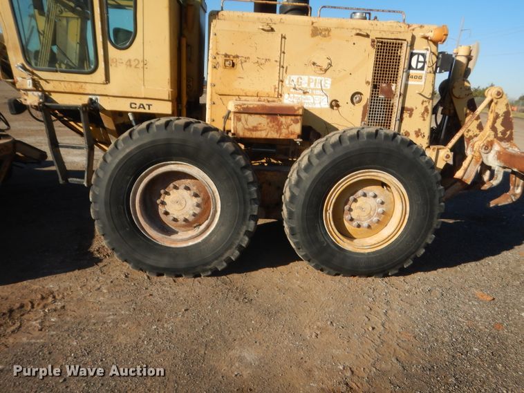 image for item DJ2077 1980 Caterpillar 140G  motor grader