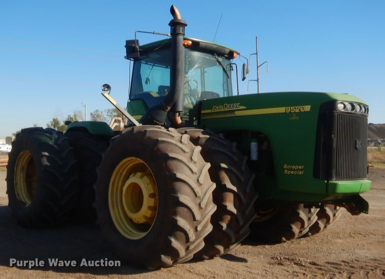 image for item DJ2082 2006 John Deere 9520  Scraper Special 4WD tractor