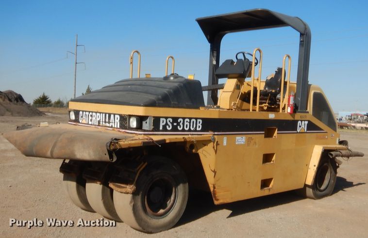 image for item DJ2086 2003 Caterpillar PS-360B  pneumatic roller