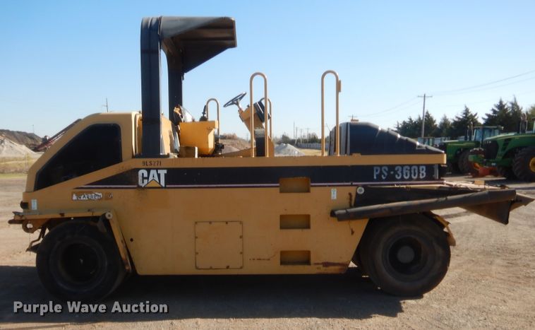 image for item DJ2086 2003 Caterpillar PS-360B  pneumatic roller