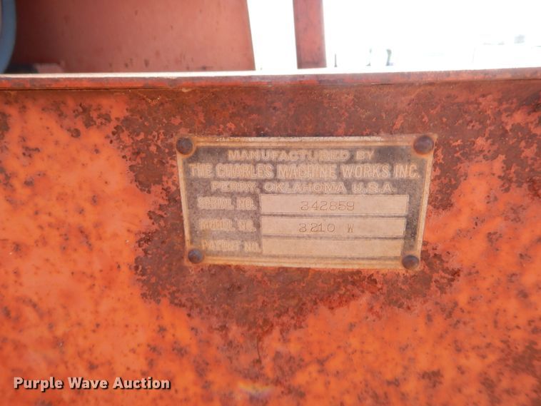 image for item DJ2096 1981 Ditch Witch 3210   trencher