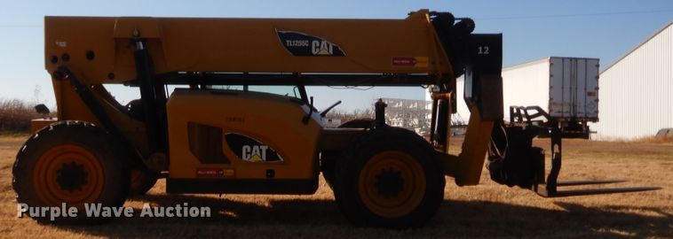 image for item DJ2113 2012 Caterpillar TL1255C  telehandler