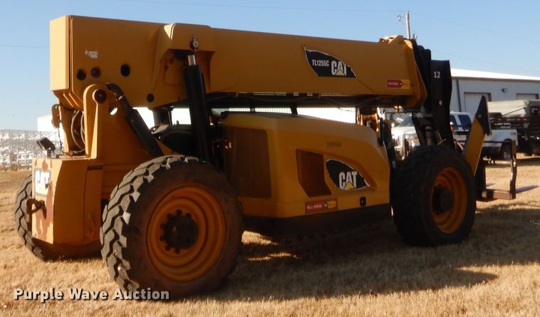 image for item DJ2113 2012 Caterpillar TL1255C  telehandler