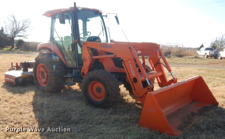 image for item DJ2114 2013 Kubota M7040D  MFWD tractor