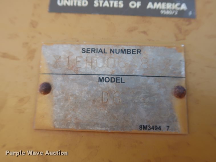 image for item DJ2295 2012 Caterpillar D6T XL  dozer