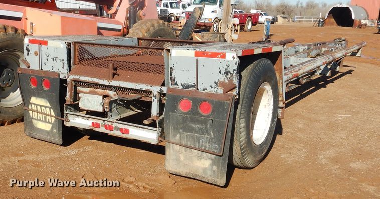 image for item DJ4885 2004 shop built tank transport trailer