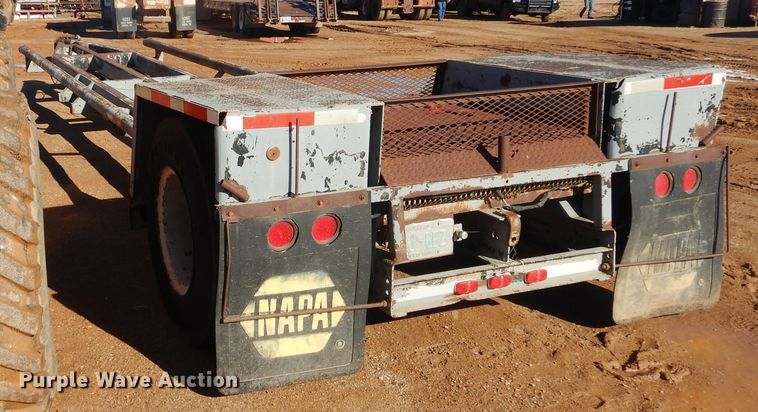image for item DJ4885 2004 shop built tank transport trailer