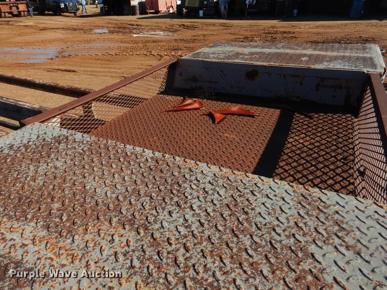 image for item DJ4885 2004 shop built tank transport trailer