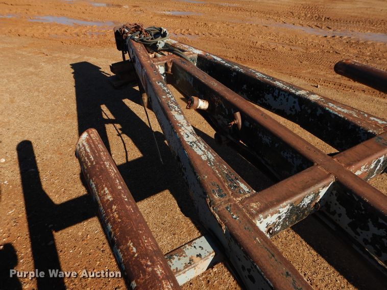 image for item DJ4885 2004 shop built tank transport trailer