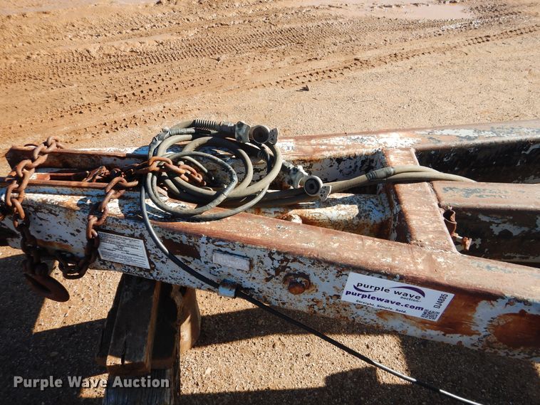 image for item DJ4885 2004 shop built tank transport trailer