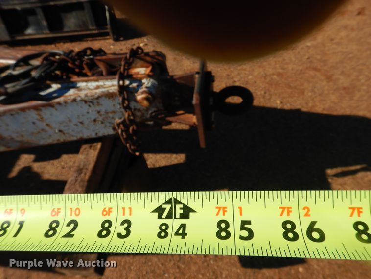 image for item DJ4885 2004 shop built tank transport trailer