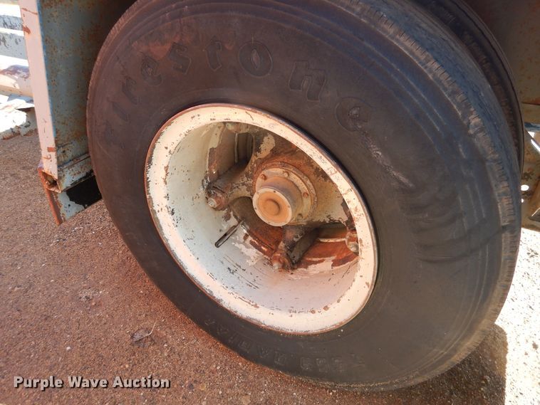 image for item DJ4885 2004 shop built tank transport trailer