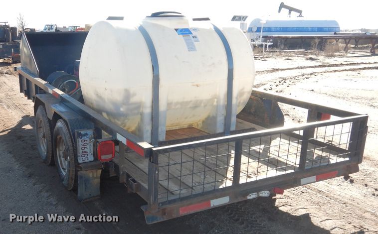 image for item DJ4886 2007 Horse Creek pressure washer trailer