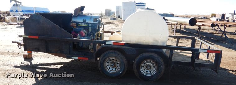 image for item DJ4886 2007 Horse Creek pressure washer trailer