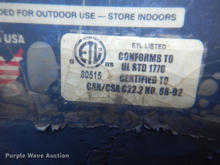 image for item DJ4886 2007 Horse Creek pressure washer trailer