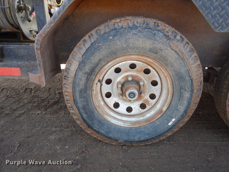 image for item DJ4886 2007 Horse Creek pressure washer trailer