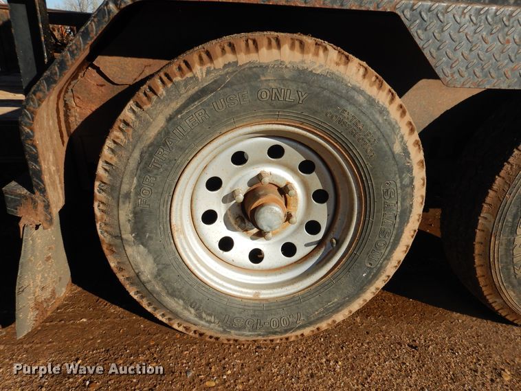 image for item DJ4886 2007 Horse Creek pressure washer trailer