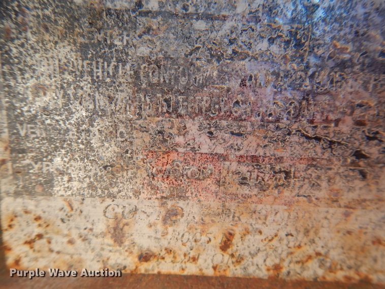 image for item DJ4886 2007 Horse Creek pressure washer trailer