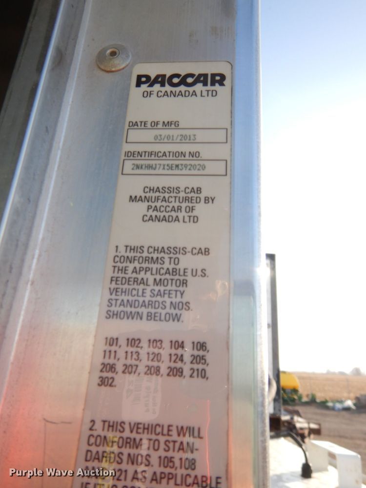 image for item DJ5775 2014 Kenworth T370  service truck