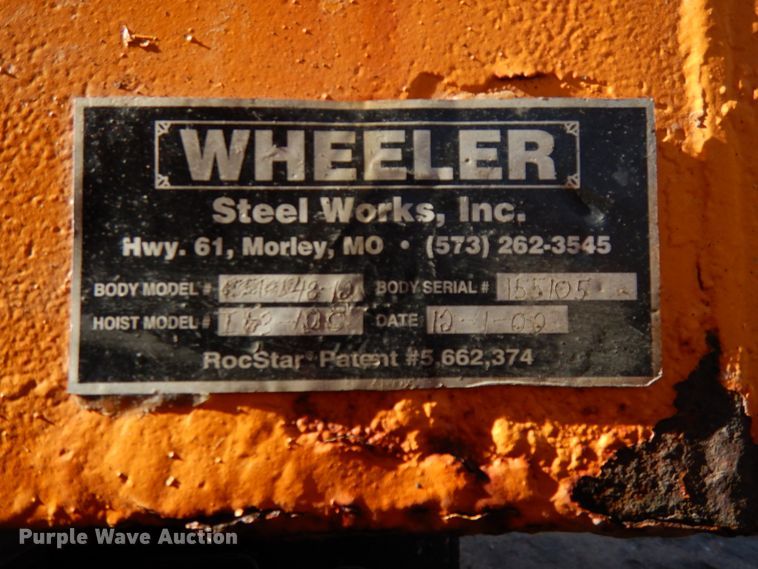 image for item DJ5793 2003 Sterling LT9500  dump truck