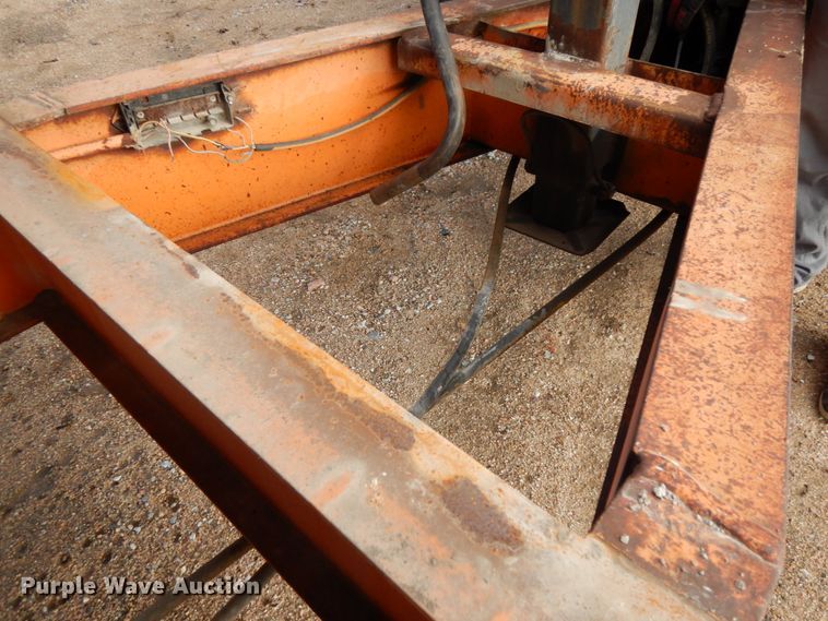 image for item DJ5794 1987 Evans Plugge T202D7 tilt deck equipment trailer