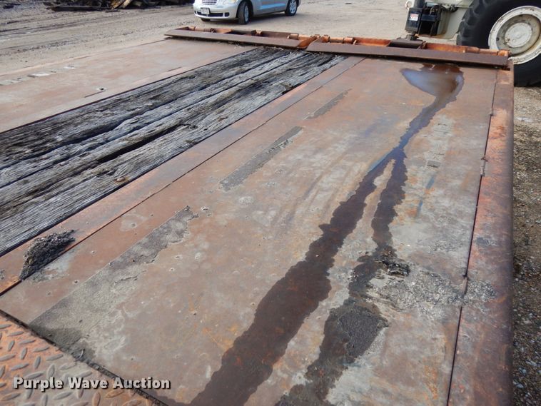 image for item DJ5794 1987 Evans Plugge T202D7 tilt deck equipment trailer