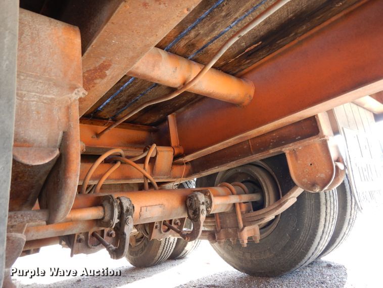 image for item DJ5794 1987 Evans Plugge T202D7 tilt deck equipment trailer