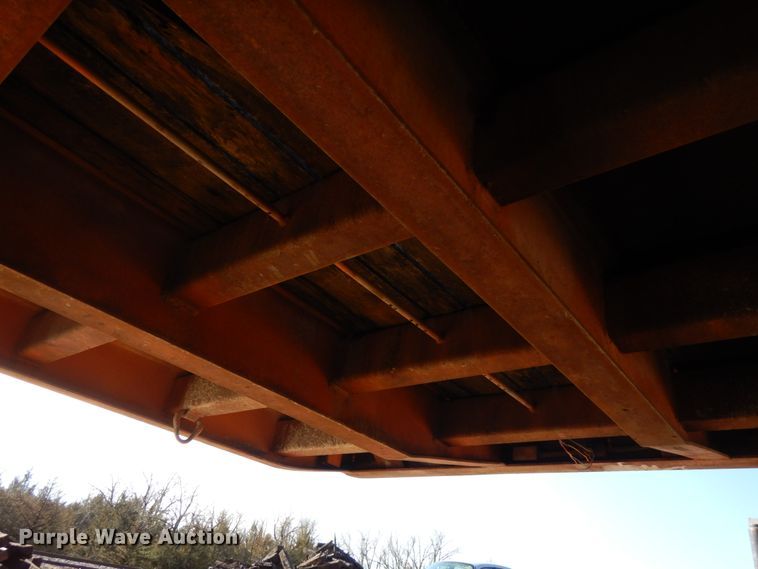 image for item DJ5794 1987 Evans Plugge T202D7 tilt deck equipment trailer