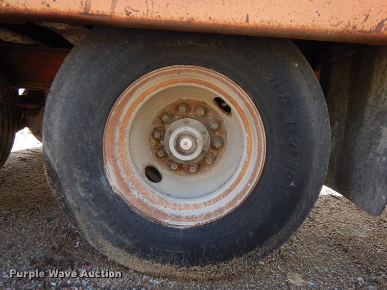 image for item DJ5794 1987 Evans Plugge T202D7 tilt deck equipment trailer