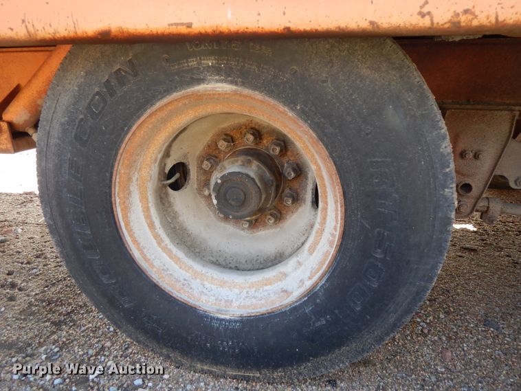 image for item DJ5794 1987 Evans Plugge T202D7 tilt deck equipment trailer